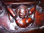 St Mary's Hospital Chichester Sussex late 13th century medieval misericords misericord misericord 8.7.jpg